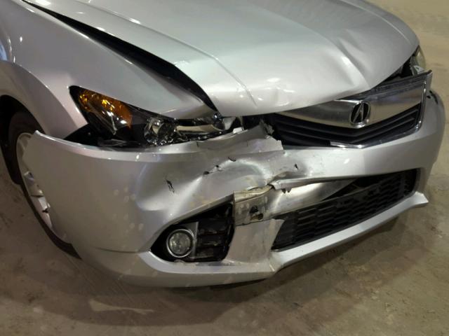 JH4CU2F44CC029056 - 2012 ACURA TSX SILVER photo 9