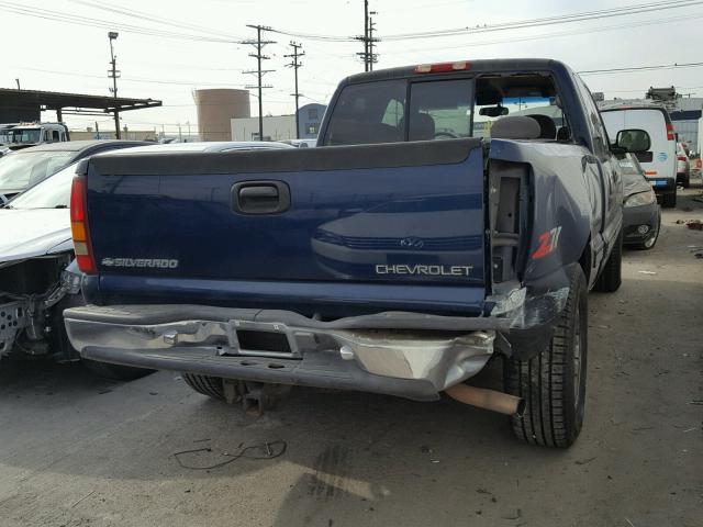 1GCEK19T6XE151344 - 1999 CHEVROLET SILVERADO BLUE photo 4