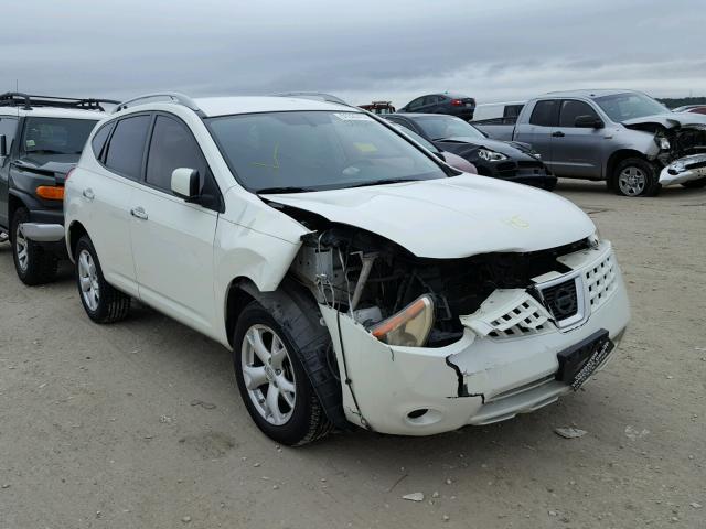 JN8AS5MT5AW003219 - 2010 NISSAN ROGUE S WHITE photo 1