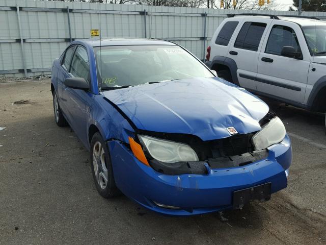 1G8AW12F43Z177526 - 2003 SATURN ION LEVEL BLUE photo 1