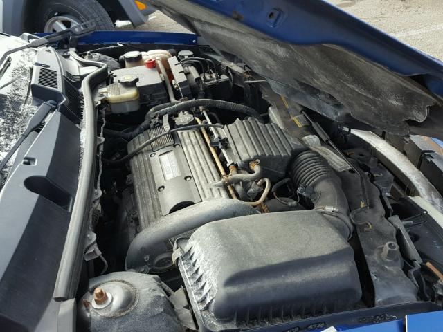 1G8AW12F43Z177526 - 2003 SATURN ION LEVEL BLUE photo 7