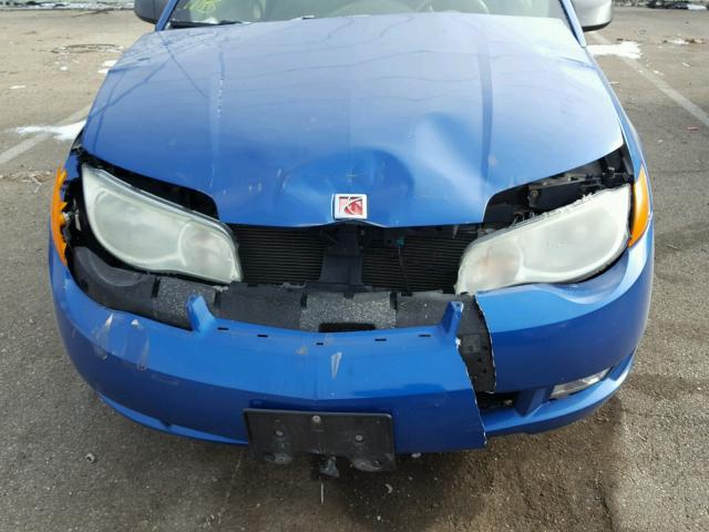 1G8AW12F43Z177526 - 2003 SATURN ION LEVEL BLUE photo 9