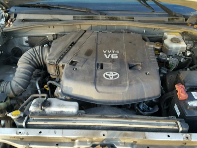 JTEBU14R930013034 - 2003 TOYOTA 4RUNNER SR SILVER photo 7