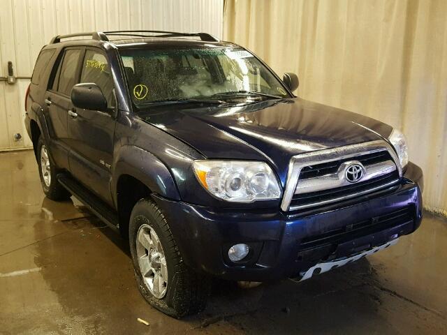 JTEBU14RX70126996 - 2007 TOYOTA 4RUNNER SR BLUE photo 1