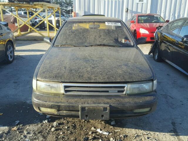 JN1HJ01P7MT557636 - 1991 NISSAN MAXIMA BLACK photo 9