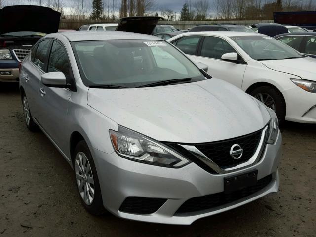 3N1AB7APXGY248651 - 2016 NISSAN SENTRA S SILVER photo 1