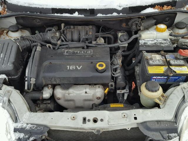 KL1TD66656B667098 - 2006 CHEVROLET AVEO BASE Күміс фото 7