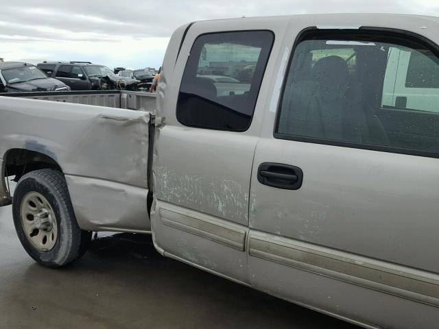 1GCEC19X46Z242247 - 2006 CHEVROLET SILVERADO TAN photo 9