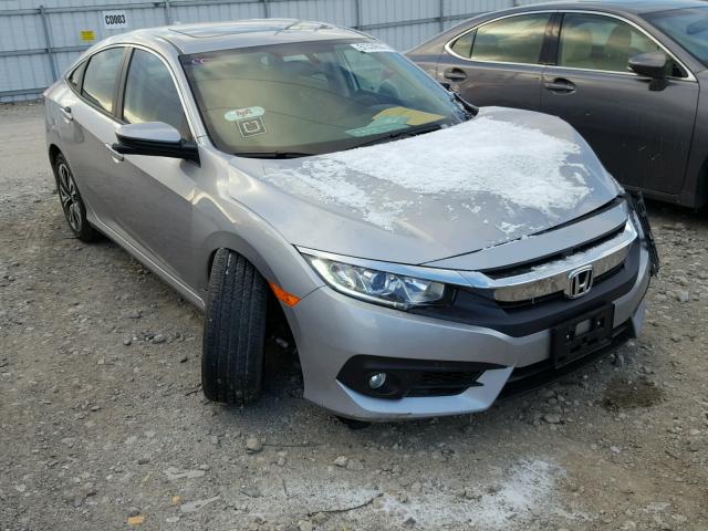 19XFC1F70HE029559 - 2017 HONDA CIVIC EXL GRAY photo 1