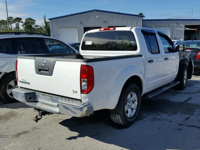 1N6AD0ER6CC438893 - 2012 NISSAN FRONTIER S WHITE photo 4