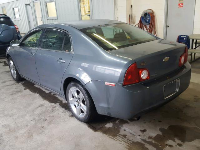 1G1ZH57BX94268122 - 2009 CHEVROLET MALIBU 1LT GRAY photo 3