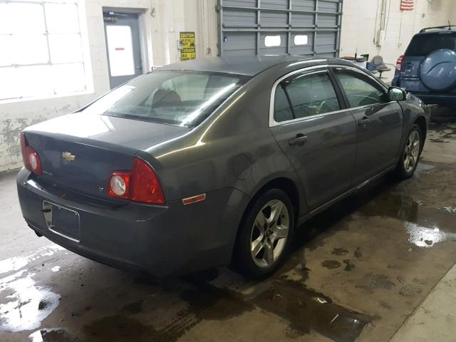 1G1ZH57BX94268122 - 2009 CHEVROLET MALIBU 1LT GRAY photo 4