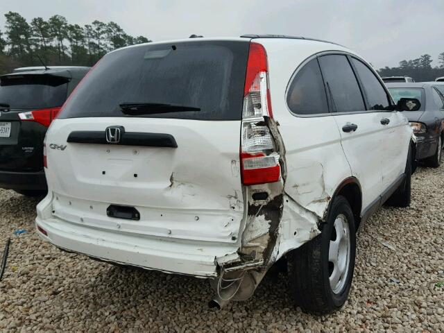 3CZRE3H35BG701134 - 2011 HONDA CR-V LX WHITE photo 4