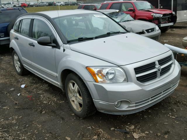 1B3HB48B97D109510 - 2007 DODGE CALIBER SX SILVER photo 1