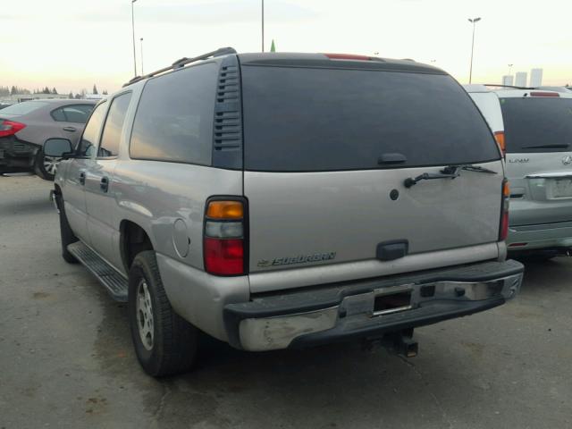 1GNEC16ZX6J137806 - 2006 CHEVROLET SUBURBAN C TAN photo 3