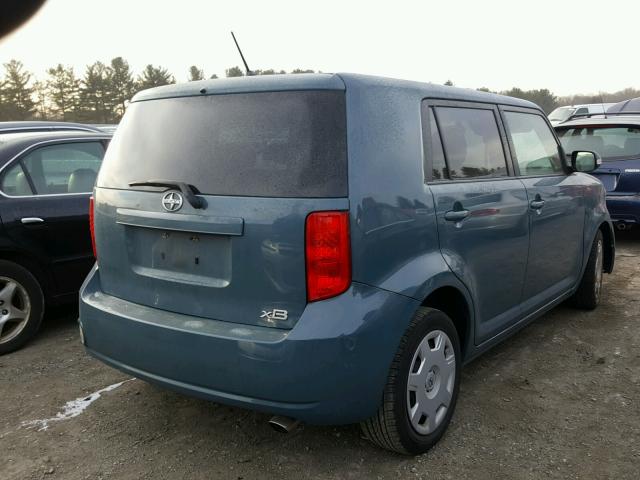 JTLKE50E591091202 - 2009 TOYOTA SCION XB 青色 照片 4