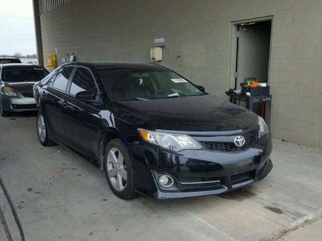 4T1BF1FK2CU148861 - 2012 TOYOTA CAMRY BASE BLACK photo 1