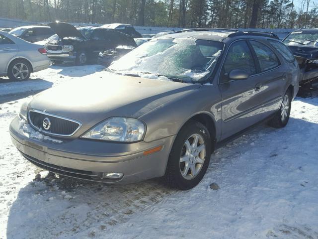 1MEHM59S42A610553 - 2002 MERCURY SABLE LS P TAN photo 2