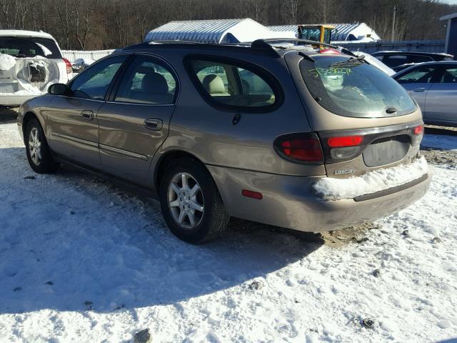 1MEHM59S42A610553 - 2002 MERCURY SABLE LS P TAN photo 3