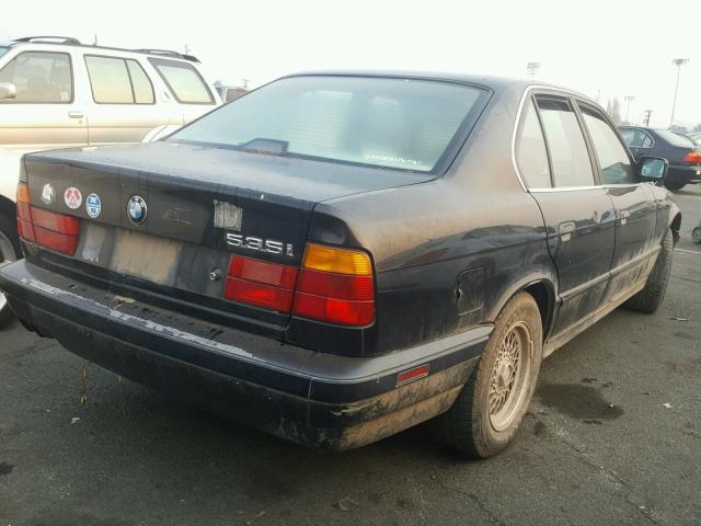 WBAHD2310LBF65946 - 1990 BMW 535 I AUTO BLACK photo 4