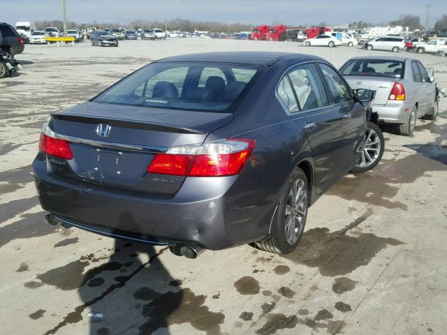 1HGCR2F54FA035114 - 2015 HONDA ACCORD SPO BLUE photo 4