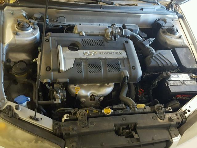 KMHDN56D15U164671 - 2005 HYUNDAI ELANTRA GL SILVER photo 7