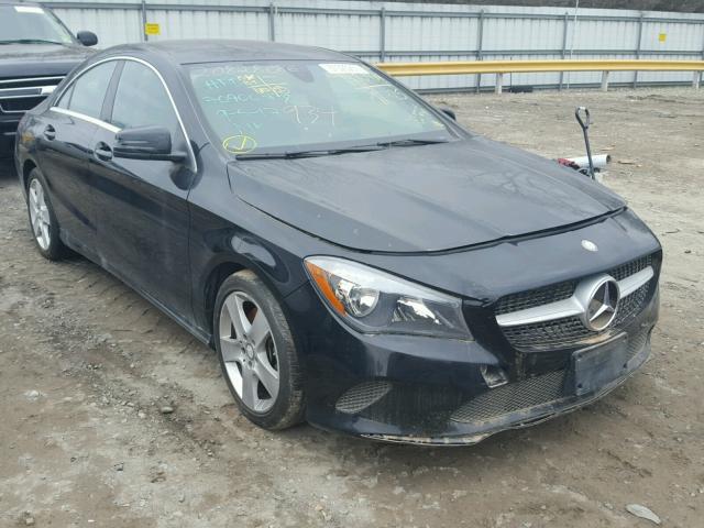 WDDSJ4EB3HN421318 - 2017 MERCEDES-BENZ CLA 250 BLACK photo 1