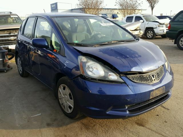 JHMGE8H36CC026665 - 2012 HONDA FIT BLUE photo 1