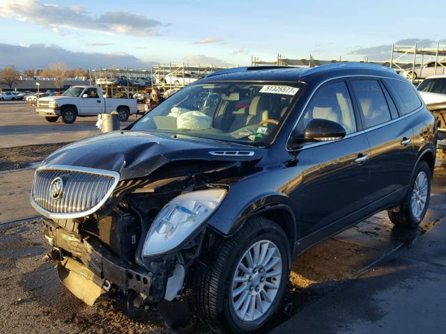 5GALVBEDXAJ179800 - 2010 BUICK ENCLAVE CX BLACK photo 2