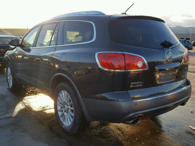 5GALVBEDXAJ179800 - 2010 BUICK ENCLAVE CX BLACK photo 3