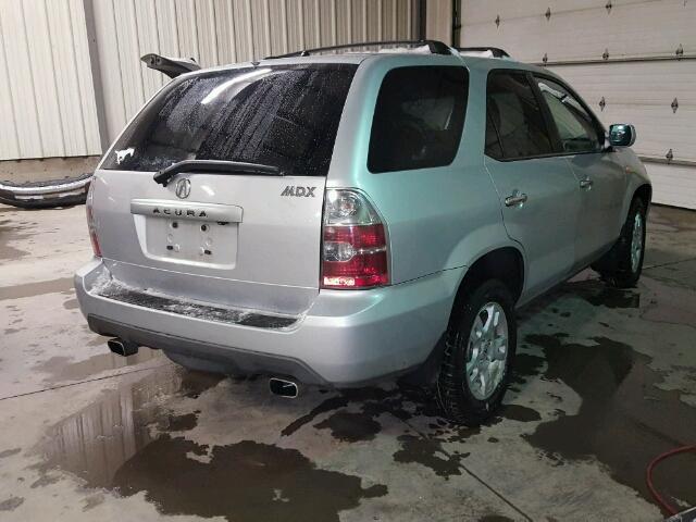 2HNYD18914H003405 - 2004 ACURA MDX TOURIN SILVER photo 4