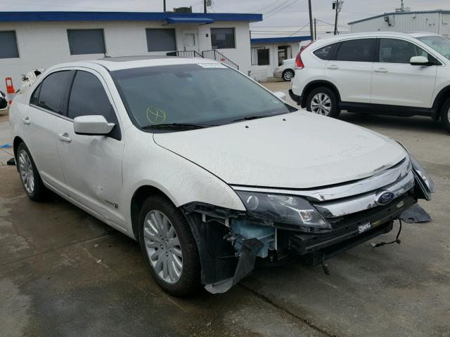 3FADP0L31BR297565 - 2011 FORD FUSION HYB WHITE photo 1