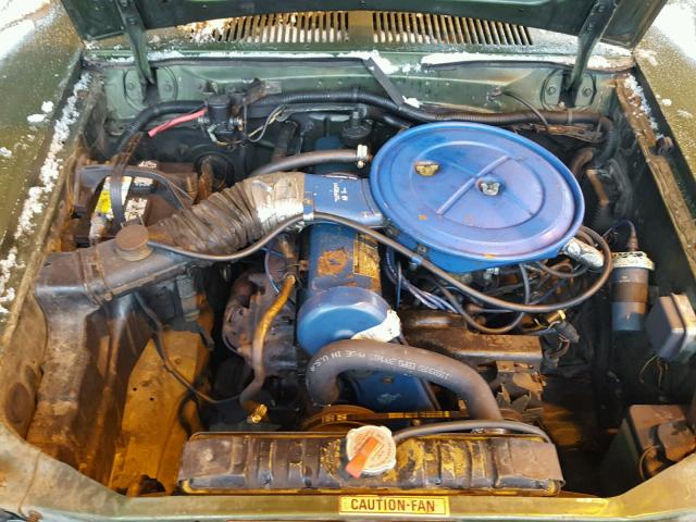 5R12Y137213 - 1975 FORD PINTO GREEN photo 7