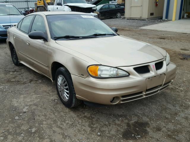 1G2NE52E35M112194 - 2005 PONTIAC GRAND AM S GOLD photo 1