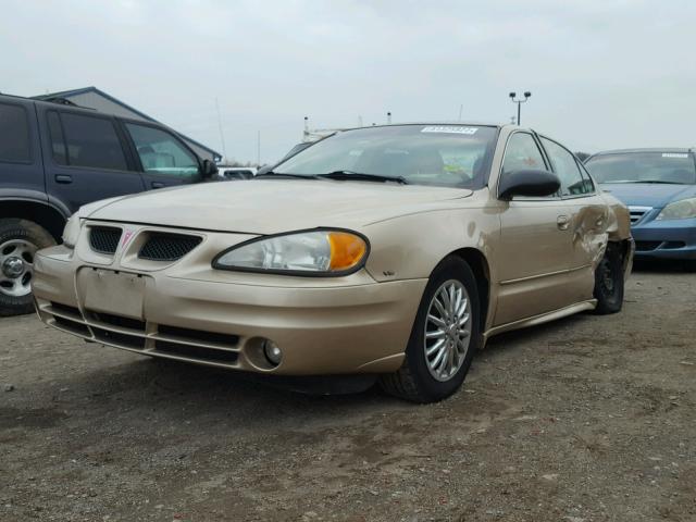 1G2NE52E35M112194 - 2005 PONTIAC GRAND AM S GOLD photo 2