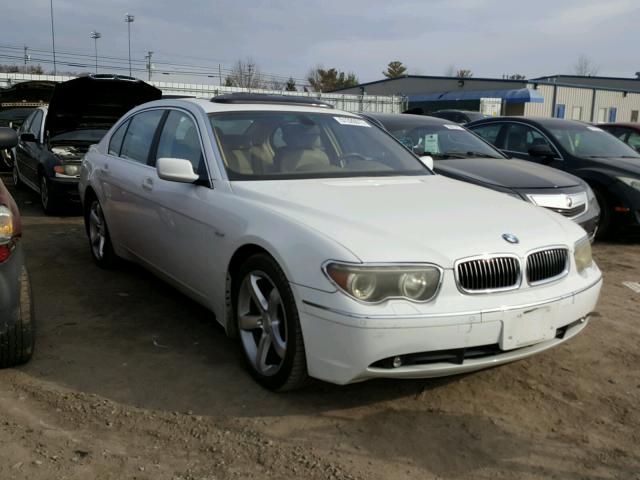 WBAGN63433DS43362 - 2003 BMW 745 LI WHITE photo 1