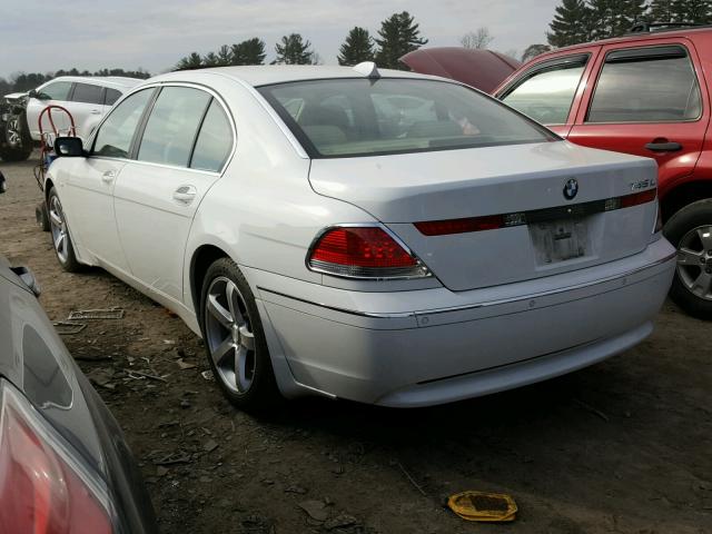 WBAGN63433DS43362 - 2003 BMW 745 LI WHITE photo 3