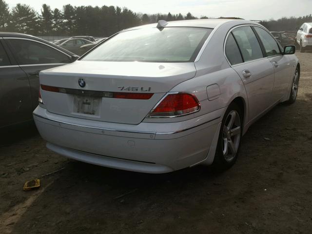 WBAGN63433DS43362 - 2003 BMW 745 LI WHITE photo 4