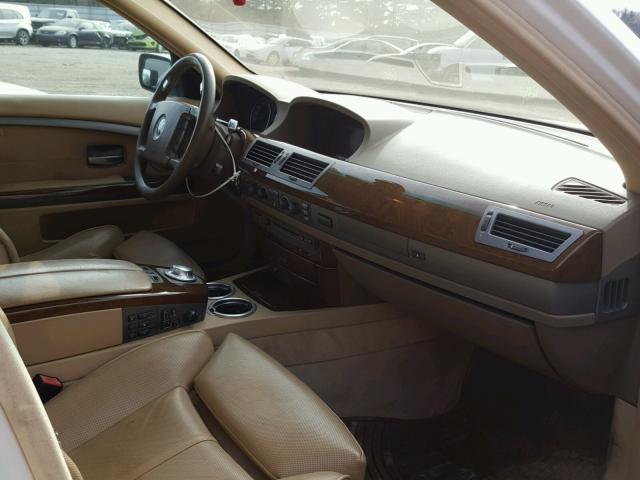 WBAGN63433DS43362 - 2003 BMW 745 LI WHITE photo 5