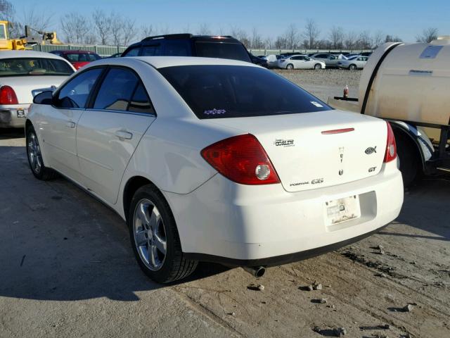 1G2ZH558564280371 - 2006 PONTIAC G6 GT WHITE photo 3