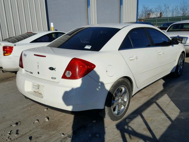 1G2ZH558564280371 - 2006 PONTIAC G6 GT WHITE photo 4