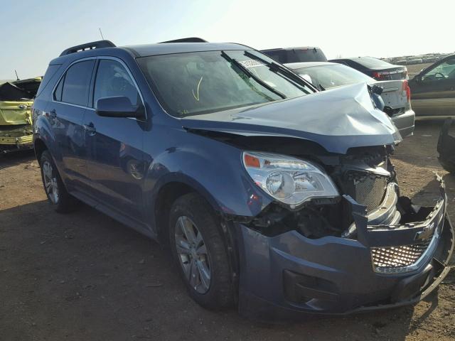 2CNFLEECXB6210161 - 2011 CHEVROLET EQUINOX LT BLUE photo 1