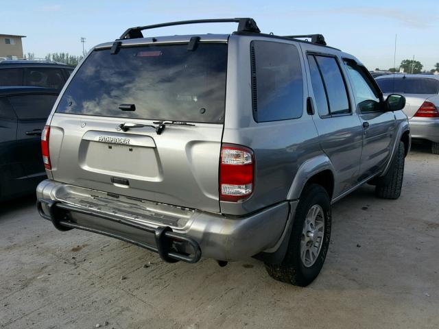 JN8AR07Y0XW368924 - 1999 NISSAN PATHFINDER GRAY photo 4