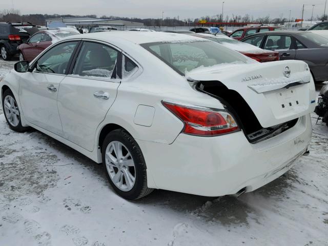 1N4AL3AP9EC198002 - 2014 NISSAN ALTIMA 2.5 WHITE photo 3