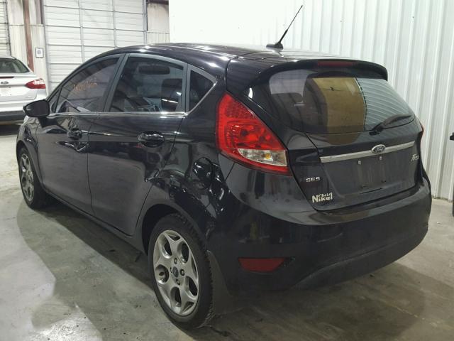 3FADP4FJ4BM172154 - 2011 FORD FIESTA SES BLACK photo 3