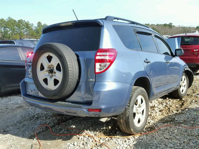 2T3BF4DV4BW175192 - 2011 TOYOTA RAV4 BLUE photo 4