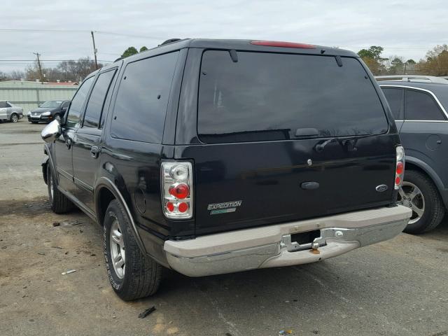 1FMRU17L8XLB27875 - 1999 FORD EXPEDITION BLACK photo 3