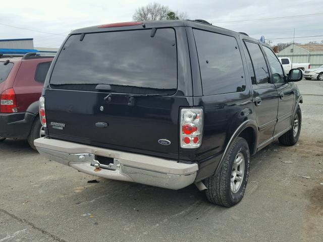 1FMRU17L8XLB27875 - 1999 FORD EXPEDITION BLACK photo 4