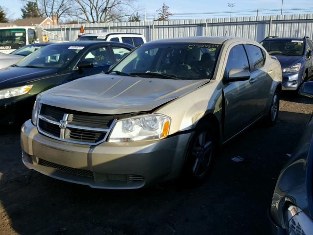 1B3CC5FB3AN216389 - 2010 DODGE AVENGER R/ GOLD photo 2