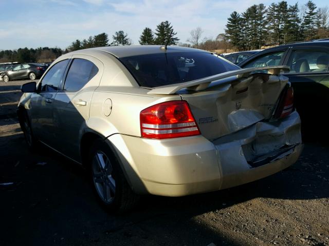 1B3CC5FB3AN216389 - 2010 DODGE AVENGER R/ GOLD photo 3